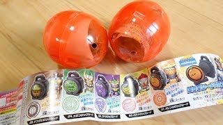 iOS/Androidで遊べる！仮面ライダー鎧武 ARスタンプ 1回200円 ガシャポン全5種 レビュー！ガイム バロン 龍玄 斬月 グリドン