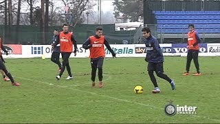 ALLENAMENTO INTER REAL AUDIO 04 02 2014