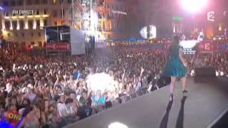 Nolwenn Leroy chante Sixieme continent à Marseille - Fête de la musique sur France 2