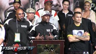 Mayweather vs. Maidana full post fight press conference video