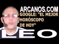 Video Horóscopo Semanal LEO  del 13 al 19 Diciembre 2020 (Semana 2020-51) (Lectura del Tarot)