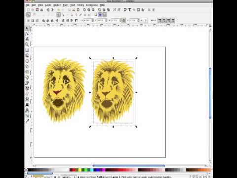 Inkscape Raster to Vector - YouTube