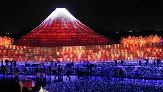 富士山十変化　ＬＥＤ８５０万個のイルミネーション