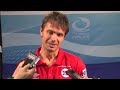 2011 Ford World Men's Curling Championship - Draw 10 Media Scrum