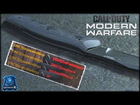 "INSANE" THROWING KNIFE QUAD FEED!! 🔪 (Modern Warfare Beta Funny Moments & Rage Reaction)