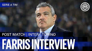 MASSIMILIANO FARRIS INTERVIEW | INTER 2-0 TORINO 🎙️⚫🔵??