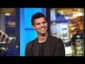 Taylor Lautner Interview - The 7pm Project (australia) - Abduction 