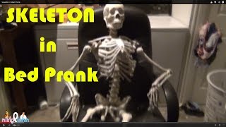 Skeleton in Bed Prank