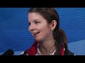 2012 Ford World Women's Curling Championship Draw 13 Media Scrum