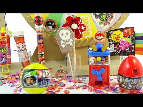 Download PROBANDO🍭CHUCHES🍬DE MARIO BROS, LADYBUG, MARVEL AVENGERS, MINIONS Y MAS