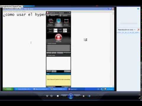 Como usar el hypercam 3 tutorial en español - YouTube