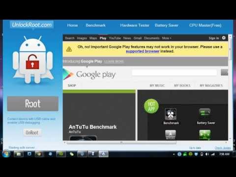 One Click Root LG myTouch e739 Stock 2.3.4 Gingerbread - YouTube