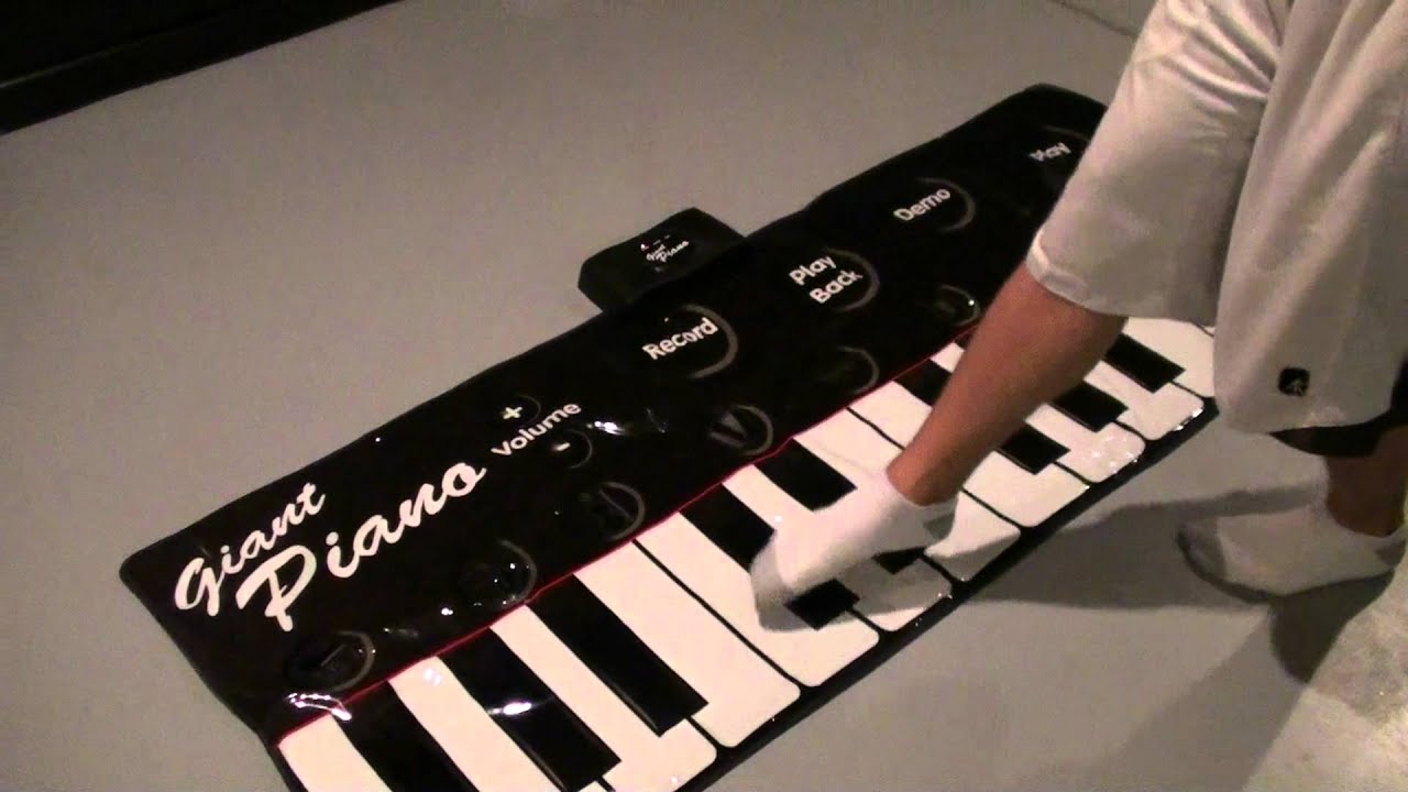 Giant Keyboard Foot Piano YouTube