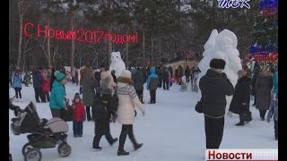 Открыта главная елка Искитима