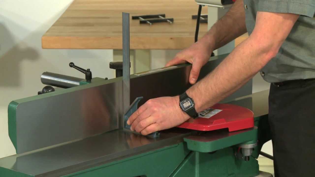 HowTo Use Jointer Pals Knife Setting Jig for Jointers YouTube