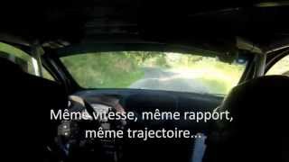 Crash Rallye du Rouergue 2013 - Twingo R2 Evo - Sentis