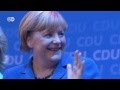 Chancellor Merkel has scored a historic electoral victory. Her conservatives are close to an absolute majority, their best result in decades. Her coalition partners, the FDP, suffered their worst reult on record and appear to be out of parliament. For more go to http://www.dw.de/english