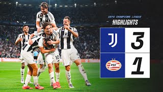 HIGHLIGHTS UCL | Juventus 3-1 PSV | Yildiz, McKennie & Nico's Goal