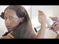 Blowout on Natural Hair