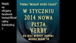 Verba - Miałeś dużo czasu [ Zapowiedz nowej płyty Verby, premiera: styczeń 2014] + tekst ponizej