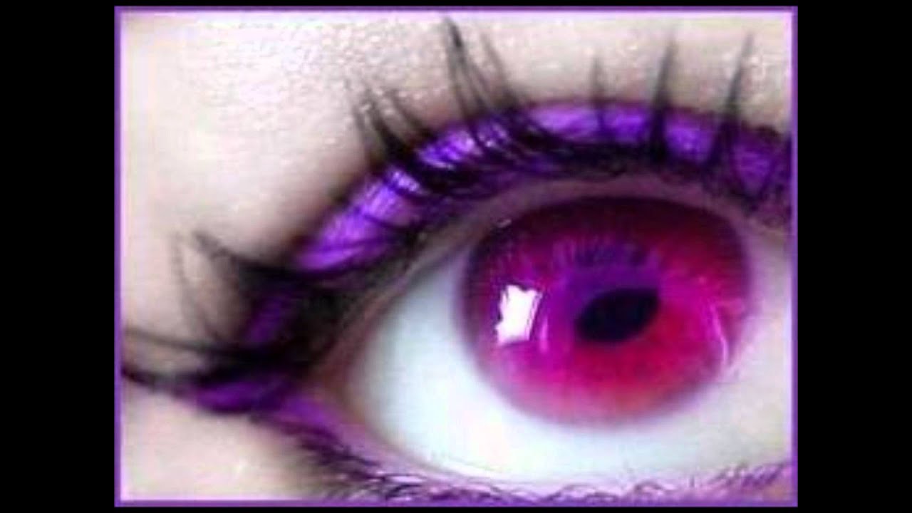 real purple eyes