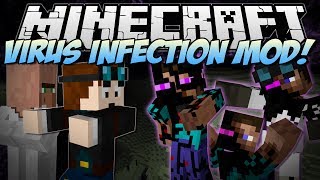 Minecraft | VIRUS INFECTION! (Can You Save the World from EVIL?) | Mod Showcase