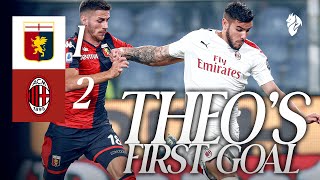 Theo Hernández's first goal in Rossonero | Genoa 1-2 AC Milan | Full Match Serie A 2019/20