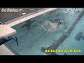 Backstroke Start Drill