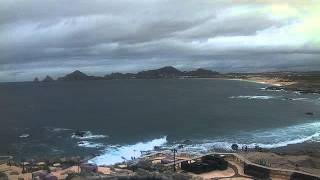 Cabo San Lucas El paso de Tormenta Tropical Juliette