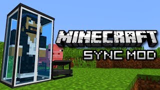 Minecraft: Cloning Myself With a Pig Treadmill (Sync Mod Showcase)