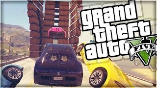 GTA 5 Funny Moments | CRAZY CAPTURE & IMPOSSIBLE RACE!  (GTA V Online)