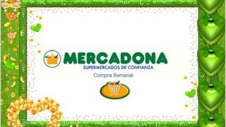 COMPRA SEMANAL MERCADONA (semana del 8 de julio)