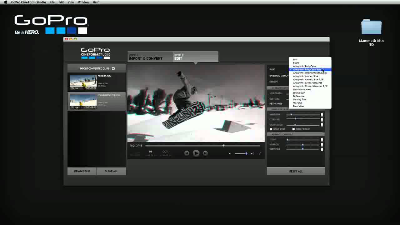 Convergence - GoPro Cineform Studio Tutorial - YouTube
