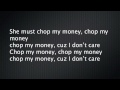 p-square - chop my money lyrics