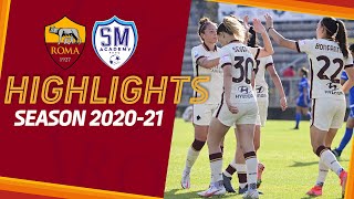 Roma 2 - 0 San Marino | Serie A Femminile Highlights 2020-21