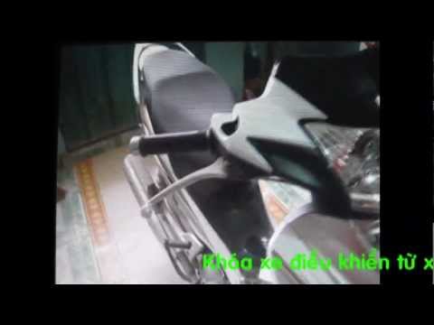 Cách lắp khóa xe trộm khóc cho xe HONDA Future NEO X F1