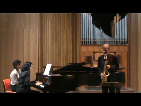 DEBUSSY Rhapsody for sax and piano