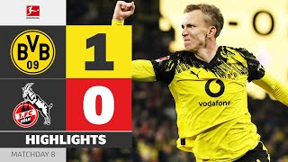 BEIER In The LAST MINUTE! | BORUSSIA DORTMUND — 1. FC KÖLN | Highlights | Matchday 8 – Bundesliga
