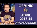 Video Horscopo Semanal GMINIS  del 2 al 8 Abril 2017 (Semana 2017-14) (Lectura del Tarot)