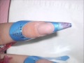 Моделирование ногтя в форме миндалет