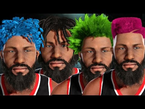 NBA 2k16 My Career Gameplay Ep. 1 - Neal Bridges Creation! High School Selection & NEW Hair Styles!