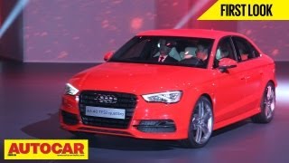 Audi A3 saloon | First Look | Autocar India