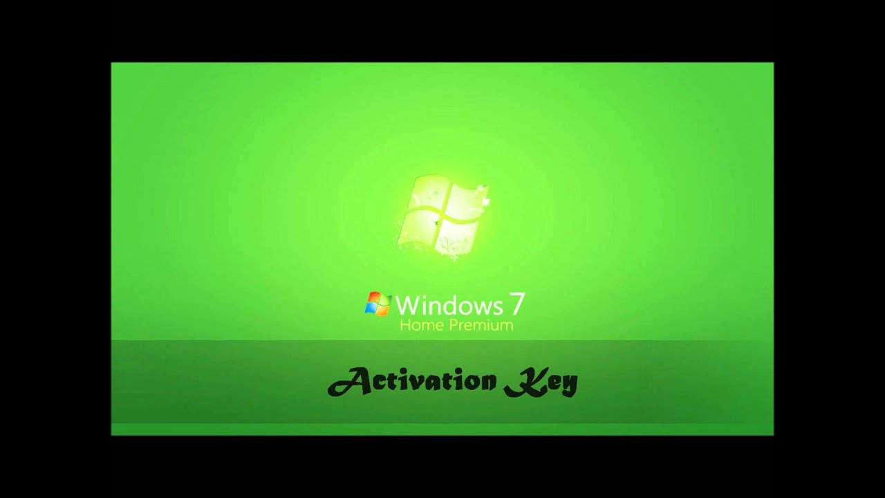 Free Activation Keys For Windows 7 Home Premium