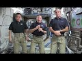 International Space Station Crew Chats About Life in Space with the Media