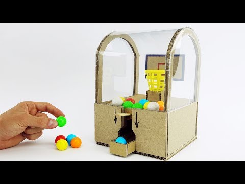 DIY Best Ever Toy Slam Dunk Double Bubble Mini Gumball Machine