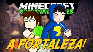 Minecraft: A FORTALEZA! (Survival Games)