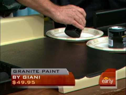 Faux Granite Countertops - YouTube