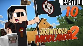 Minecraft: Aventuras en Modlandia 2 Ep. 10 "Viviendo con mi amigo Milo Banen"