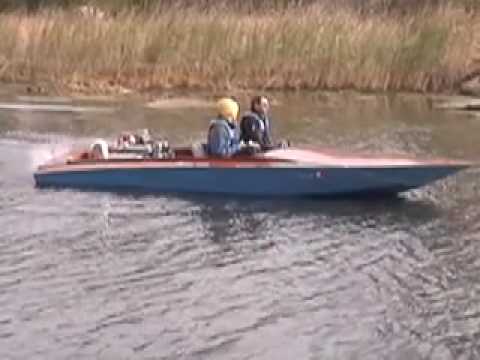 Home Made Jet Boat - YouTube