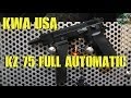 DesertFox Airsoft SHOT Show 2014: KWA KZ 75 Full Automatic. KWA Goes Full Automatic Everything
